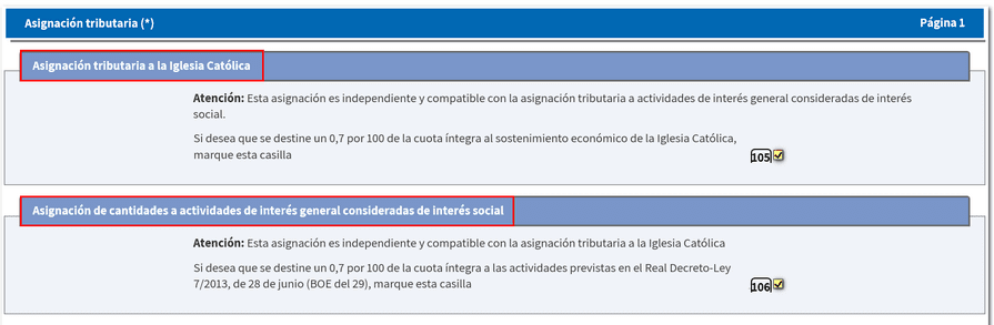 Asignación tributaria 0,7%